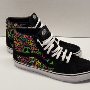 vans sk8 hi peace